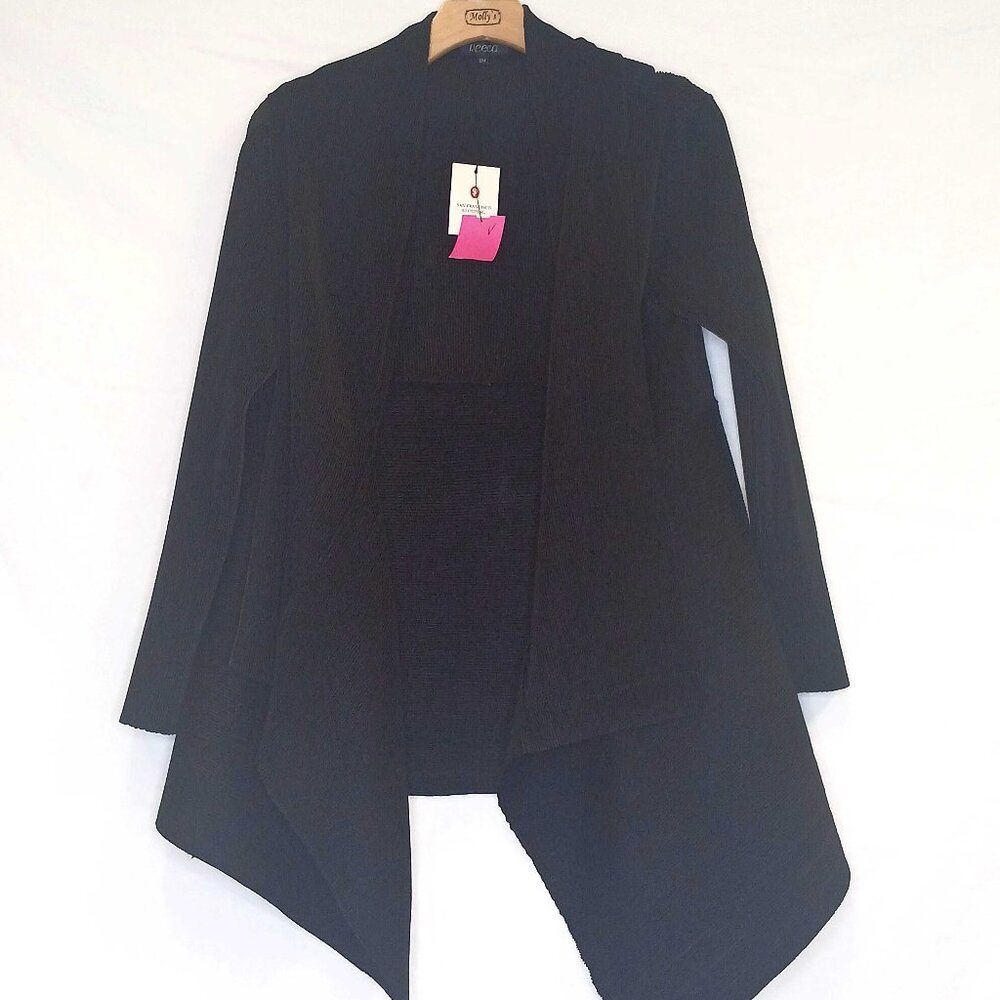 Veeca Kimono Crinkle Jacket